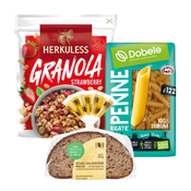 Brokastu pārslas un graudaugu izstrādājumi