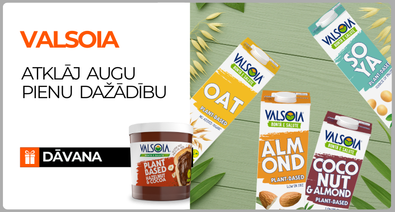 Akcija Valsoia augu dzērieniem