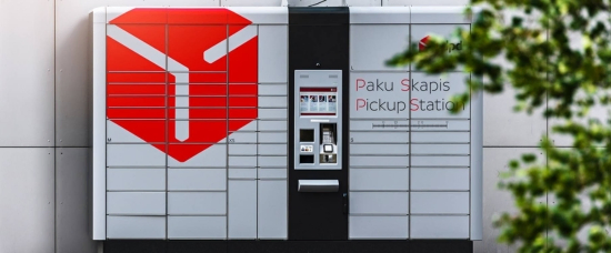 Saņem pasūtījumu pakomātā