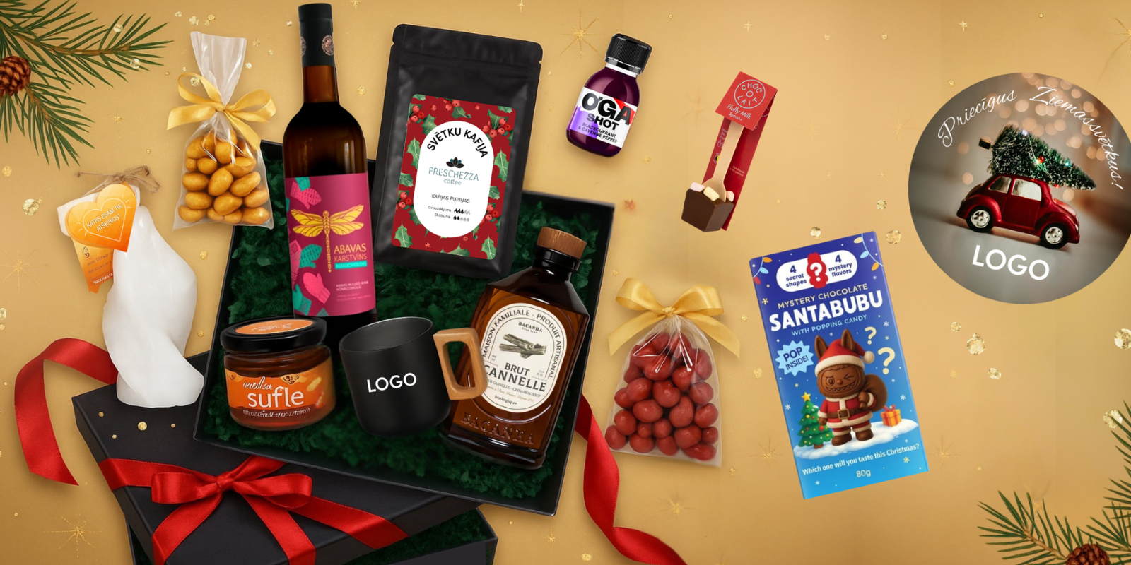 Izvēlies Ziemassvētku dāvanām Hestio gaumīgos komplektus! 