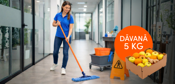 Telpu ikdienas uzkopšana 