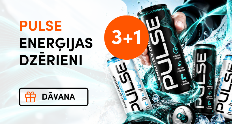 akcijas dāvanas banneris